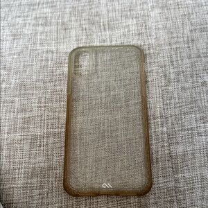 Case-Mate Sparkling Clear iPhone XS Case